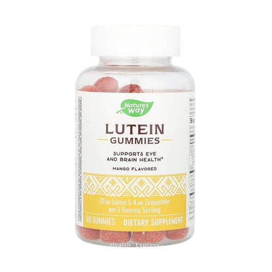 Nature's Way Lutein Gummies for Eye and Brain Health Mango Flavor, 60 Gummies [Original Parallel Import] #13753

