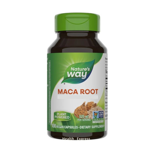 Nature's Way Maca Root 100 Vegan Capsules #15310 [Parallel Import]

