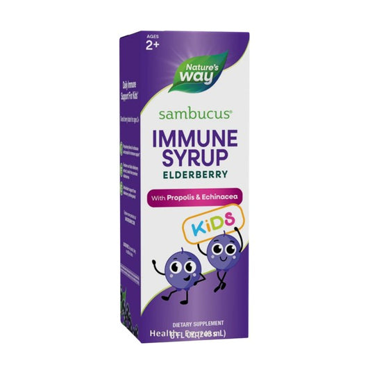 Nature's Way Sambucus Kids Elderberry Immune Syrup, 240 ml [Original Parallel Import] #15359
