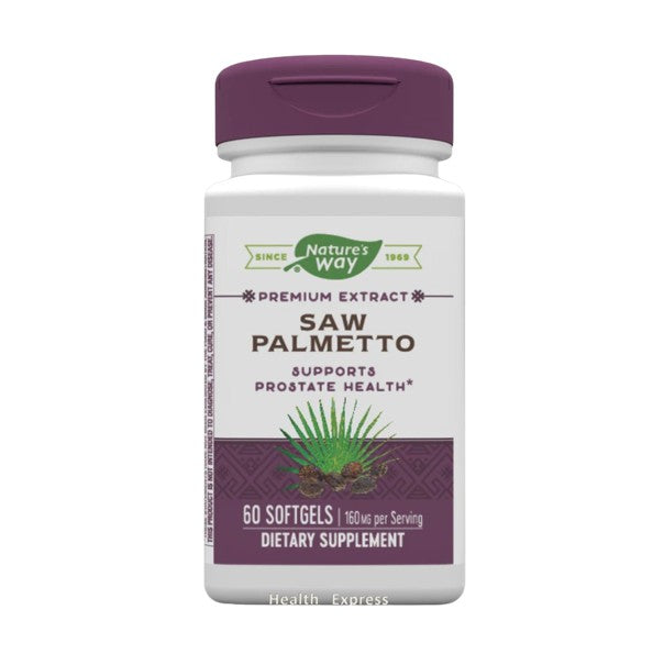 Nature's Way Saw Palmetto 60 Softgels #62800 [Parallel Import]
