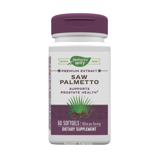 Nature's Way Saw Palmetto 60 Softgels #62800 [Parallel Import]
