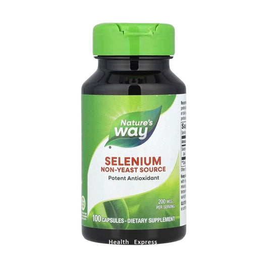 Nature's Way Selenium 200 mcg 100 Capsules #41081 [Parallel Import]
