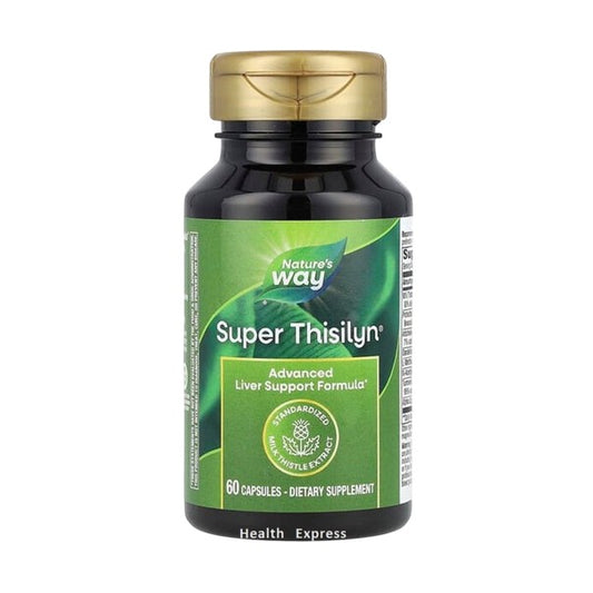 Nature's Way Super Milk Thistle Advanced Liver Support Formula, 60 Capsules [Original Parallel Import] #15405
