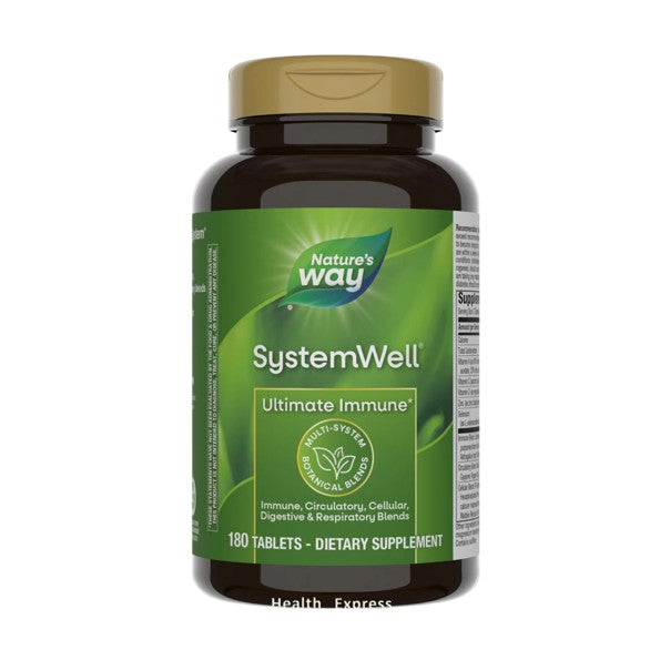 Nature's Way SystemWell Ultimate Immune Support 180 Tablets #15049 [Parallel Import]
