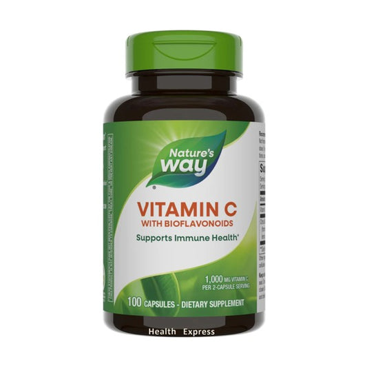 Nature's Way Vitamin C with Bioflavonoids 100 Capsules #40330 [Parallel Import]

