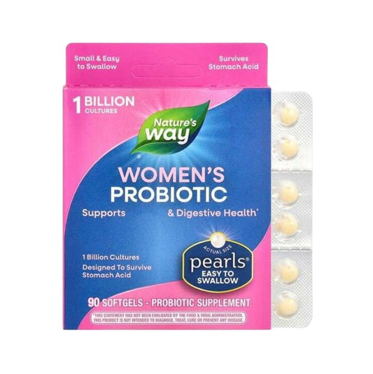 Nature's Way Women's Probiotic 1 Billion CFU, 90 Softgels [Parallel Import] #13950
