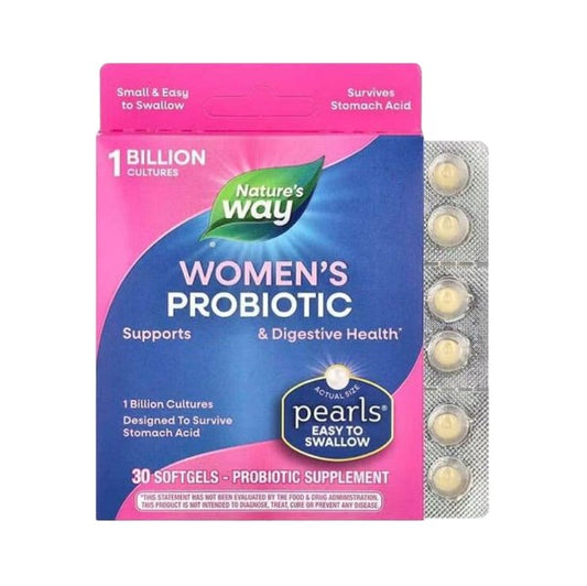Nature's Way Women's Probiotic Pearls 1 Billion CFU 30 Softgels #4213 [Parallel Import]
