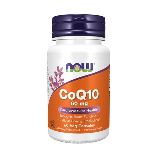 Now Foods CoQ10 60 mg 60 Veg Capsules [Parallel Import] 
