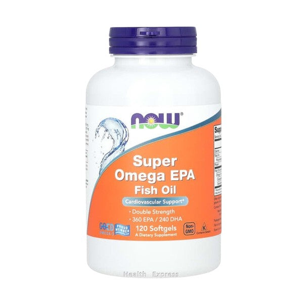 Now Foods Super Omega EPA Fish Oil 120 Softgels 