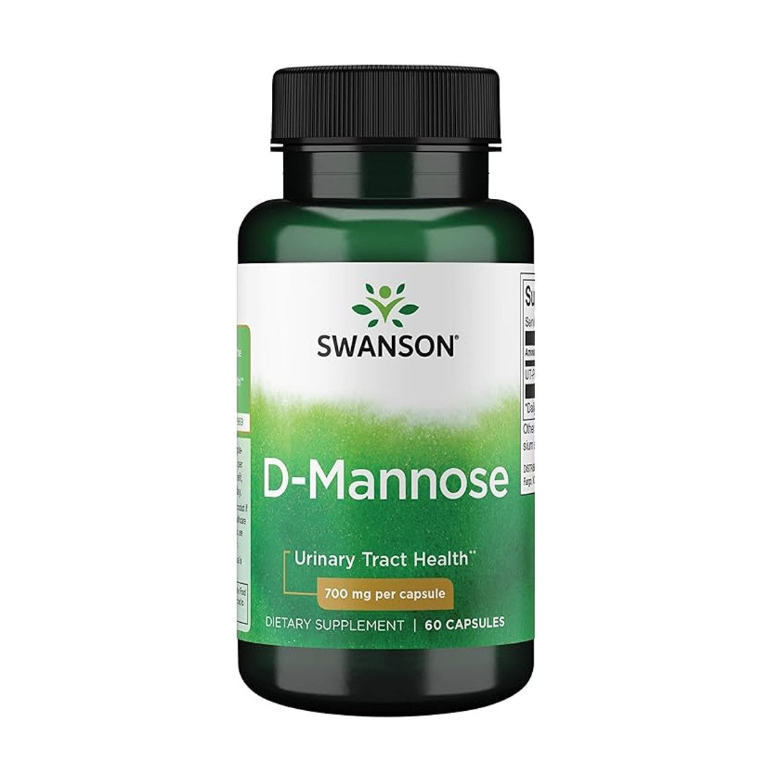 SWANSON D-甘露糖 700毫克 60粒膠囊
