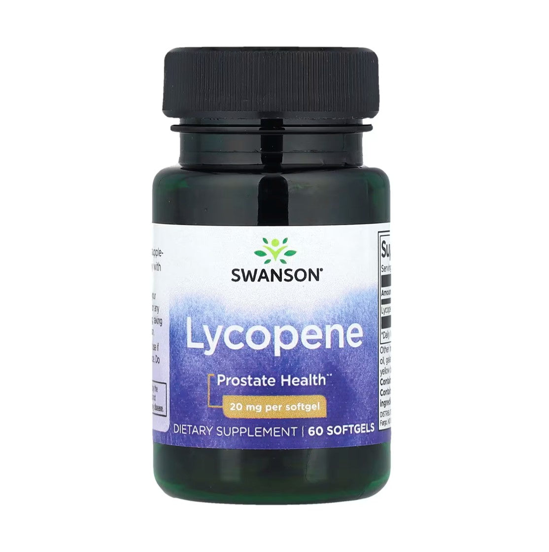 SWANSON Lycopene 20 mg, 60 Softgels [Parallel Import]
