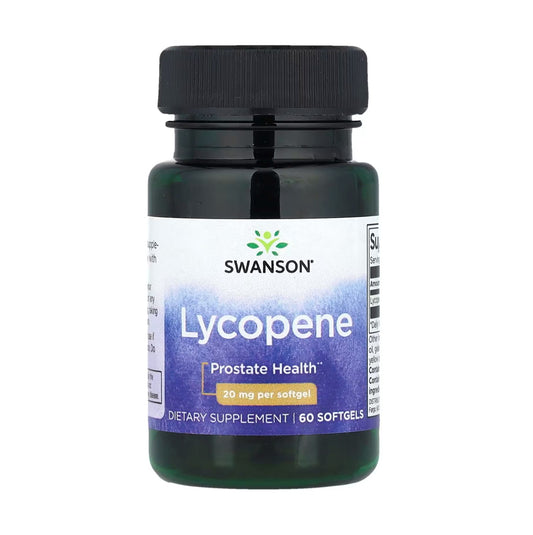 SWANSON Lycopene 20 mg, 60 Softgels [Parallel Import]
