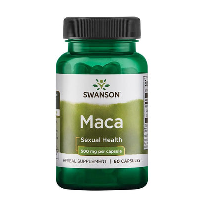 SWANSON Maca 500 mg (4:1 Extract), 60 Capsules \[Parallel Import]
