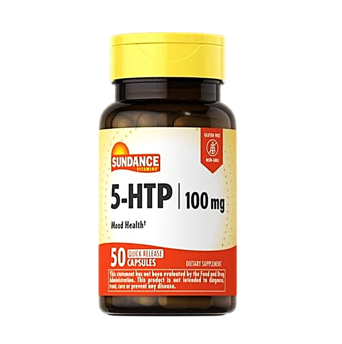 Sundance 5-HTP 100 mg 50 Rapid-Release Capsules [Parallel Import]
