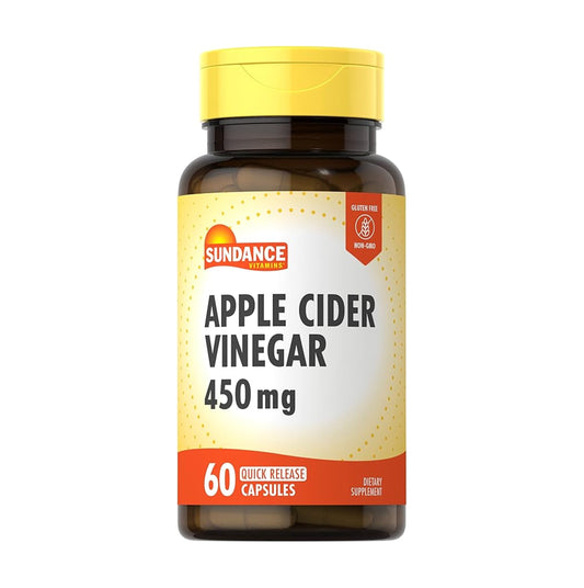 Sundance Apple Cider Vinegar 450 mg 60 Quick Release Capsules [Parallel Import]
