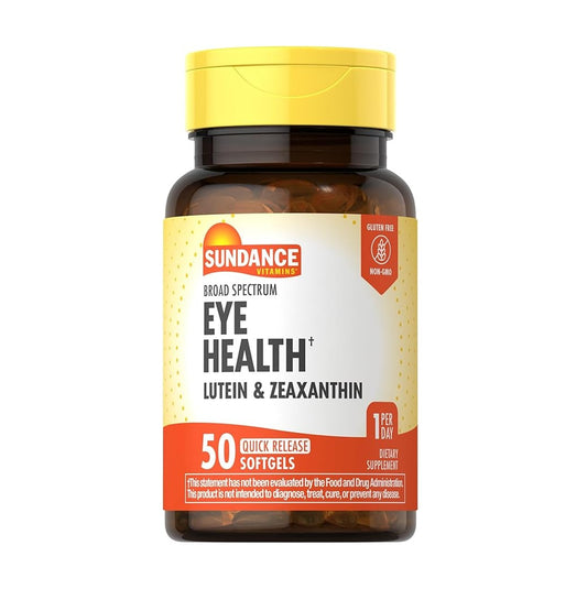 Sundance Broad Spectrum Eye Health Lutein & Zeaxanthin 50 Rapid-Release Softgels [Parallel Import]
