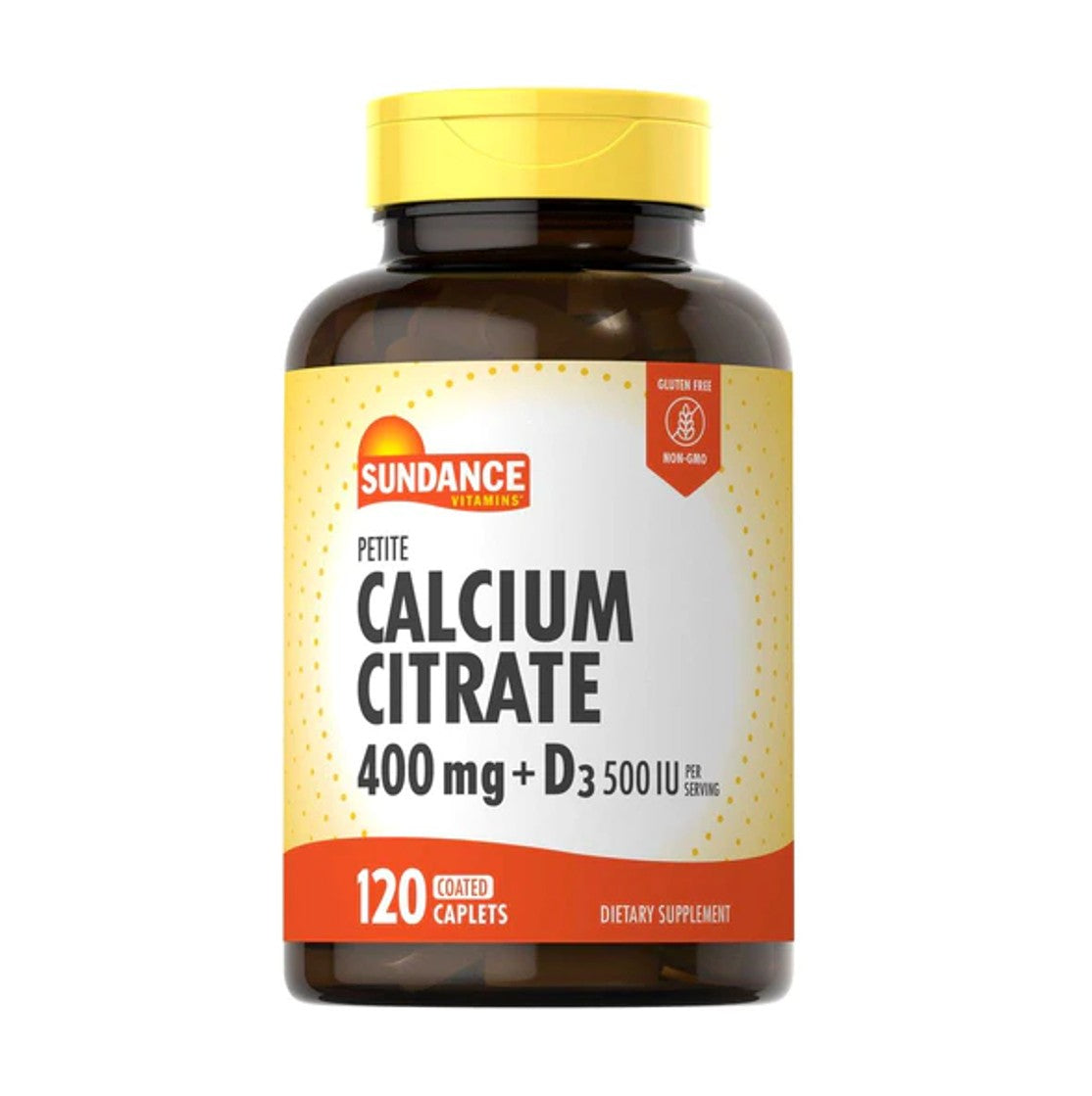 Sundance Calcium Citrate 400 mg + Vitamin D3 500 IU 120 Capsules 
