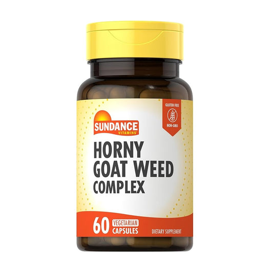 Sundance Horny Goat Weed Complex 60 Vegetarian Capsules [Parallel Import]
