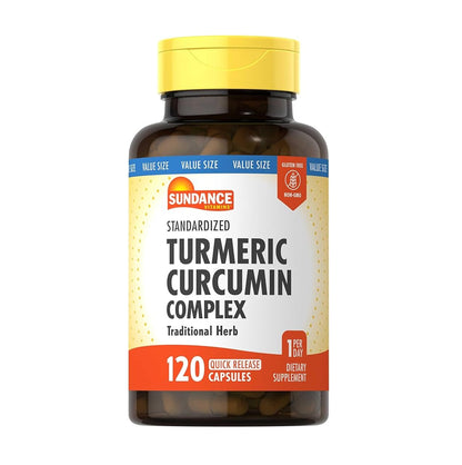 Sundance Standardized Turmeric Complex Value Pack 120 Rapid-Release Capsules [Parallel Import]
