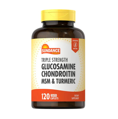 Sundance Triple Strength Glucosamine Chondroitin MSM & Turmeric 120 Capsules [Parallel Import]
