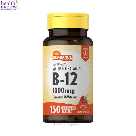 Sundance Vitamin B12 1,000 mcg Natural Berry Flavor Fast Dissolve 150 Tablets [Parallel Import]

