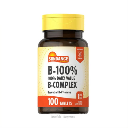 Sundance Vitamin B Complex 100% 100 Tablets [Parallel Import]
