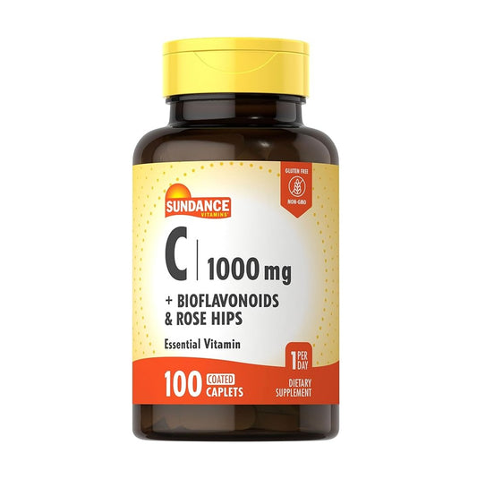Sundance Vitamin C 1000 mg + Bioflavonoids & Rose Hips 100 Capsules [Parallel Import]
