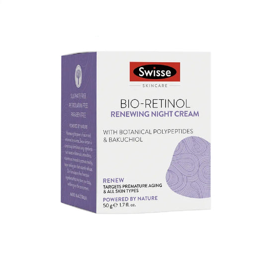 Swisse Bio-Retinol Renewing Night Cream, 50 ml
