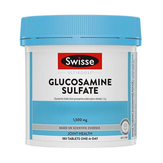 ```
Swisse Ultiboost Joint Health High Strength Glucosamine (1500 mg), 180 Tablets [Parallel Import]
```
