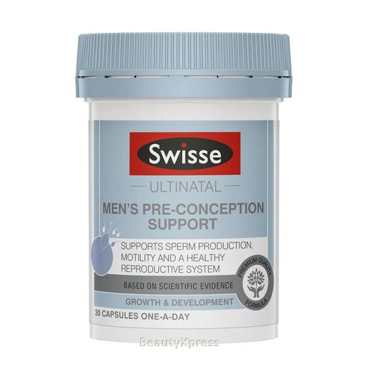 ```
Swisse Ultinatal Men’s Pre-Conception Nutritional Support, 30 Capsules
```
