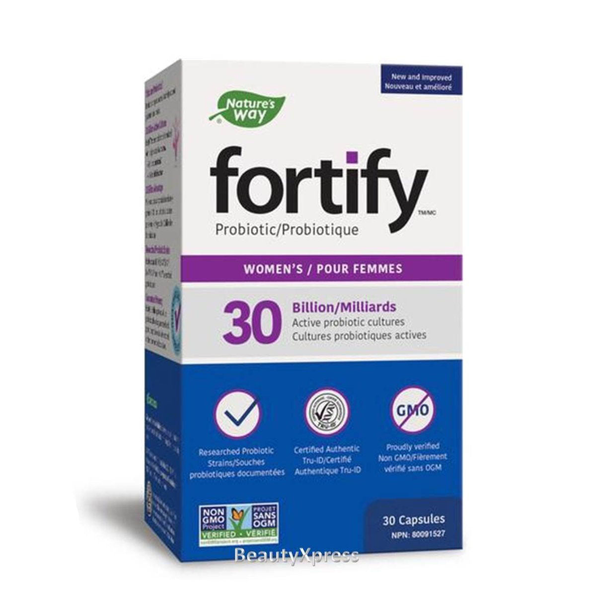 Nature's Way Fortify® 高效純天然益生菌 300 億 (女士配方) 30 粒素食膠囊