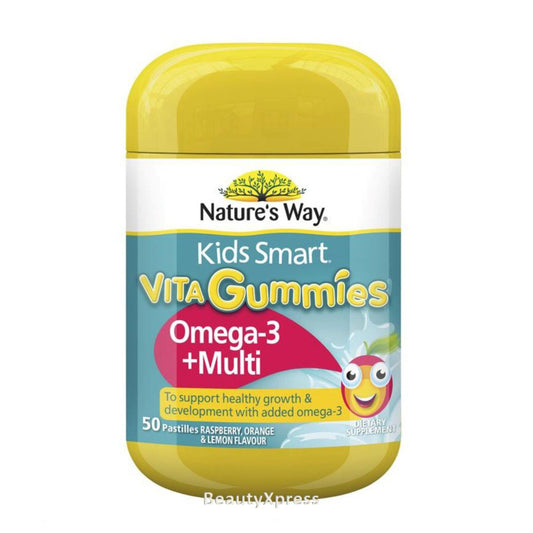 Nature's Way 兒童 Omega-3 + 多種維他命營養軟糖 50 粒