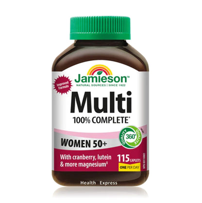 Jamieson - 女士 50+全效多種維他命 115 粒 [平行進口]