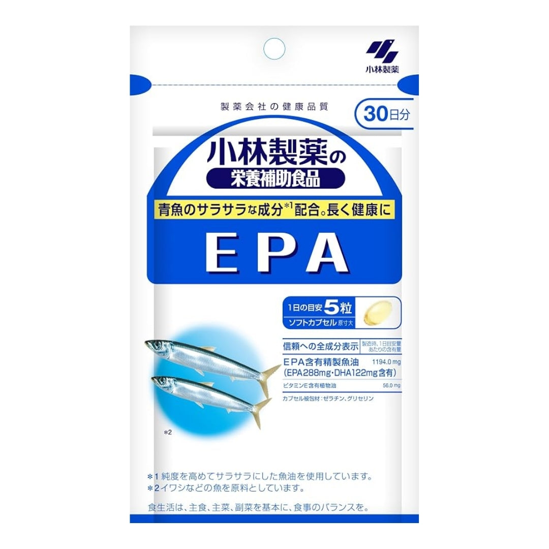 KOBAYASHI Pharmaceutical -EPA 魚油 150粒軟膠囊（30日份）[平行進口]