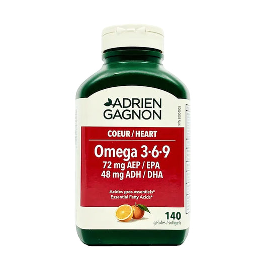 ADRIEN GAGNON Omega 3-6-9 140 粒軟膠囊