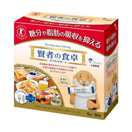 賢者的食卓 膳食纖維補充 (阻澱粉 隔油份) 30包/盒 平行進口