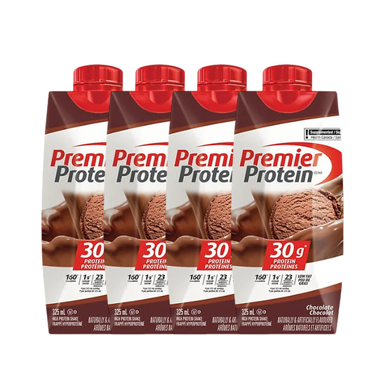 Premier Protein 4 樽高蛋白質奶昔 朱古力味 325 毫升