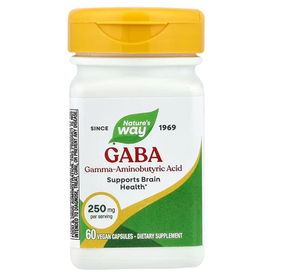 Nature's Way γ-氨基丁酸 60 粒膠囊 #5526 (包裝隨機提供)－產品圖片 2