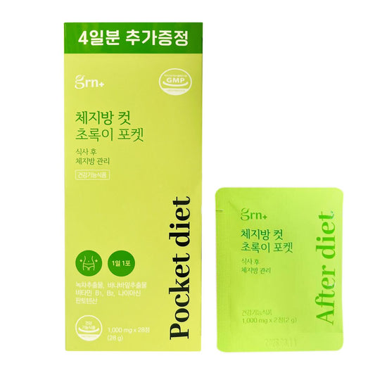 grn+ 第五代瘦身丸小綠(兒茶素精華) 14日裝