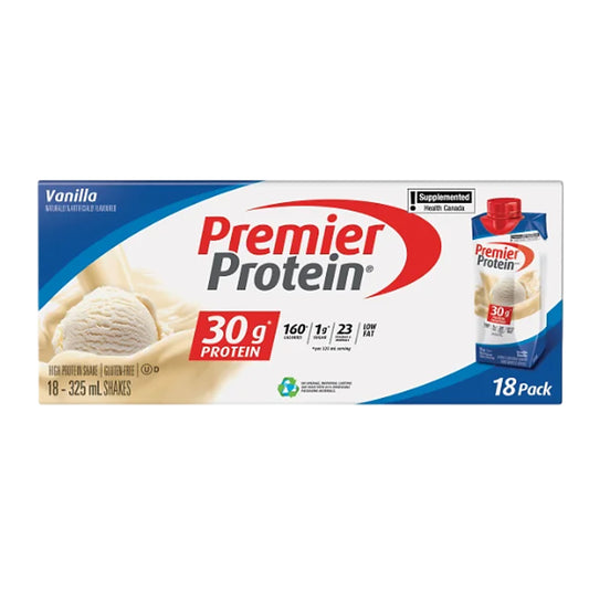 Premier Protein 18 樽高蛋白質奶昔 雲呢拿味 325 毫升