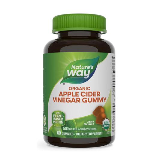 Nature's Way - 有機蘋果醋軟糖 60 粒軟糖