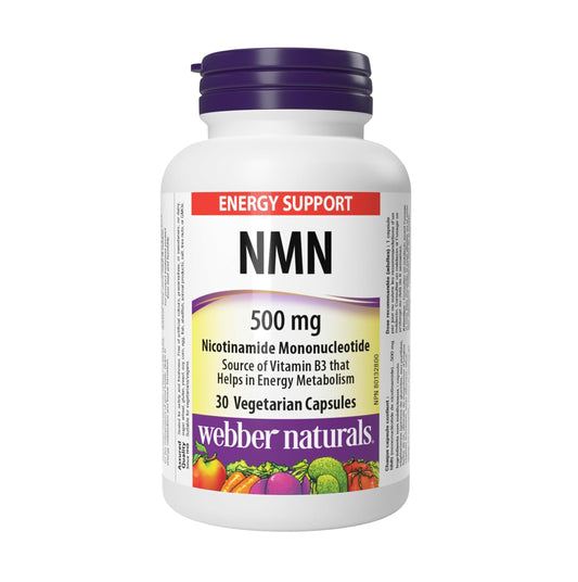Webber naturals NMN 500毫克 30粒素食膠囊