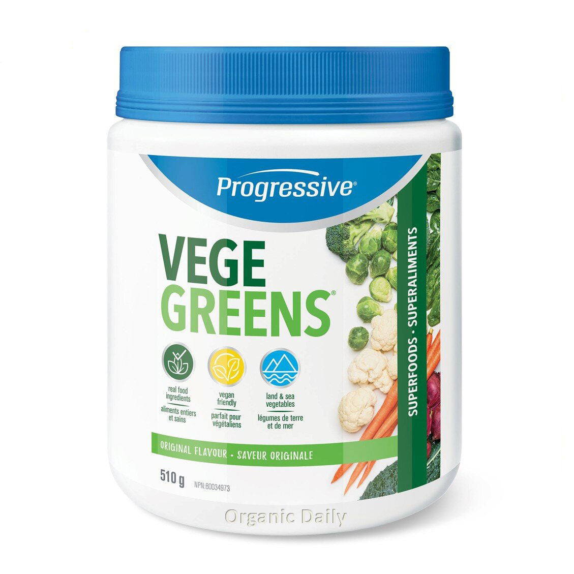Progressive 素食營養粉 - 原味 255/510 克