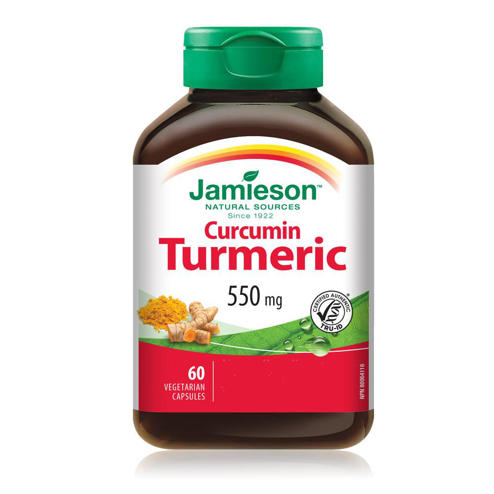 Jamieson 薑黃素 50:1 高濃縮精華 (550 毫克) 60 粒裝