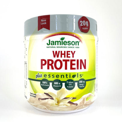 Jamieson Essentials™ Plus 健體蛋白營養粉 - 法國呍呢拿味 325 克 [平行進口]