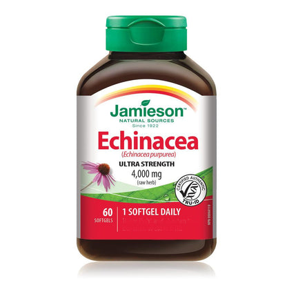 jamieson-ultra-strength-echinacea-4000mg-60softgels
Jamieson 紫錐菊精華 (4000毫克) 60 粒