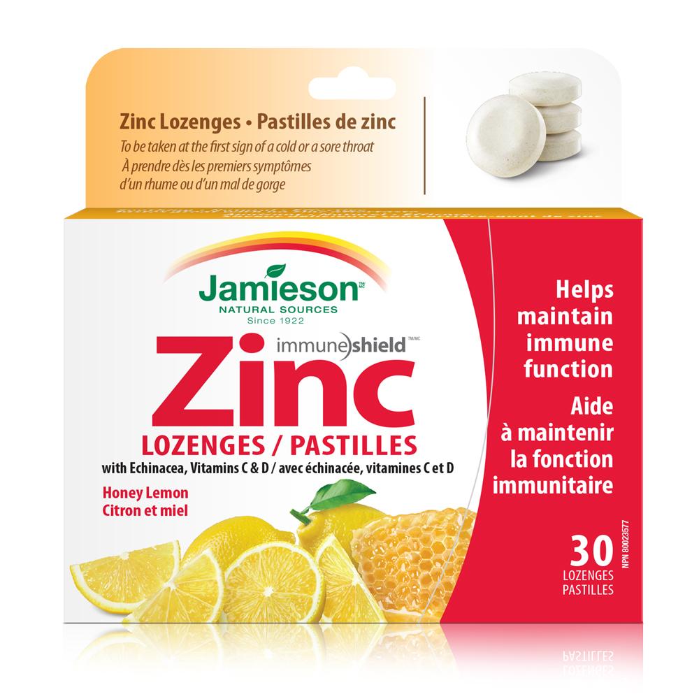 jamieson-zinc-lozenges-with-echinacea-vitamins-c-and-d-honey-lemon-30tablets