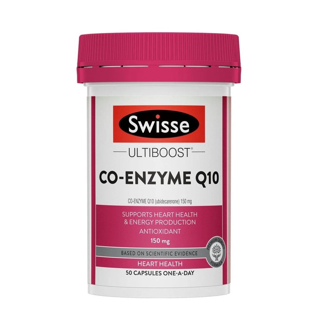 Swisse Ultiboost 抗氧易吸收輔酶 Q10 (150 毫克) 50 粒