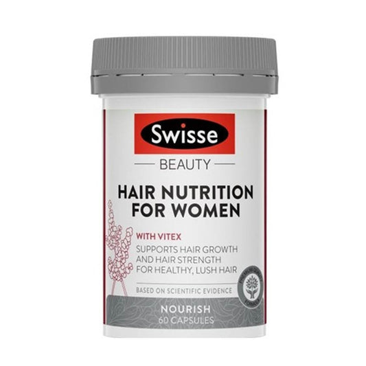 Swisse Ultiboost 女士養髮營養補充品 (聖潔莓精華配方) 60 粒