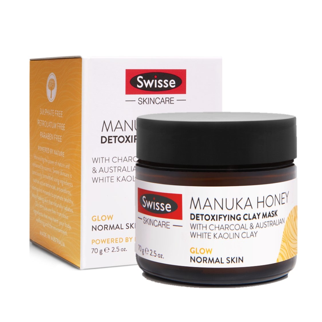 Swisse 天然麥蘆卡蜂蜜排毒面膜 70 克 (新配方、新包裝)